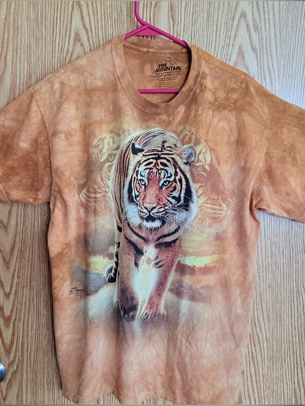 Vintage The Mountain tiger t-shirt sz L